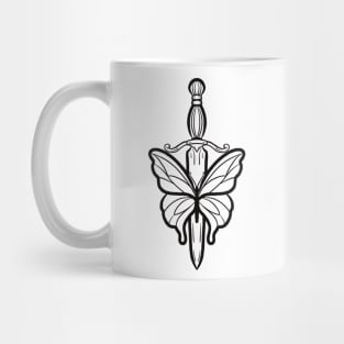 Butterfly Sword Mug